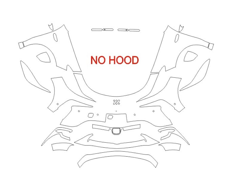 Formatki PPF do karoserii IM LS6 (2024) – zestaw