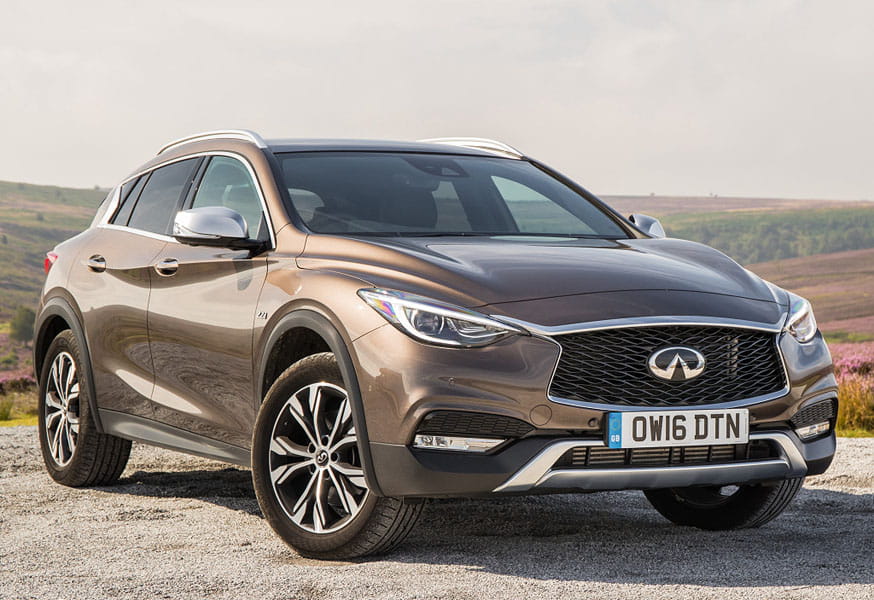 Formatki PPF do karoserii Infiniti QX30 (2016) – zestaw