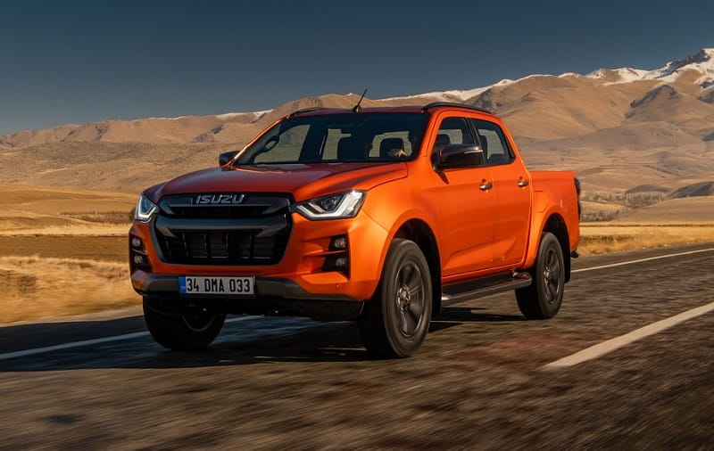 Formatki PPF do karoserii ISUZU D-MAX (2021) – zestaw