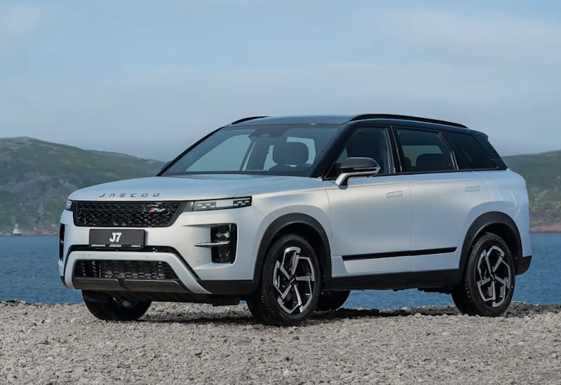 Formatki PPF do karoserii Jaecoo J7 (2025) Limited Edition – zestaw