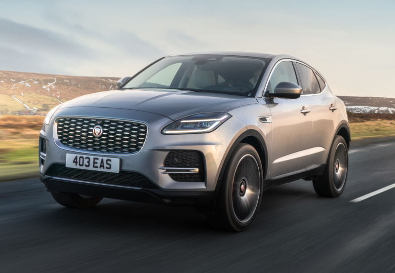 Formatki PPF do karoserii Jaguar E-Pace (2020) – zestaw