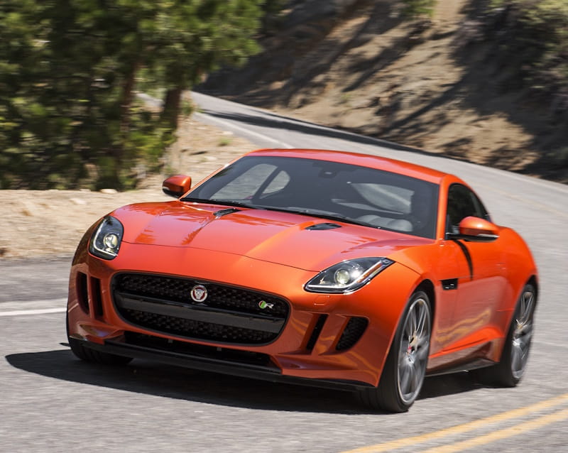 Formatki PPF do karoserii Jaguar F-Type (2014) R Coupe – zestaw