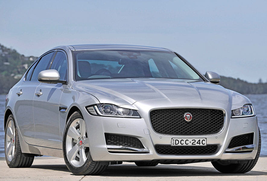 Formatki PPF do karoserii Jaguar XF (2016) – zestaw