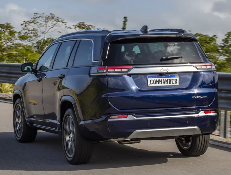 Formatki PPF do karoserii Jeep Commander (2022) – zestaw