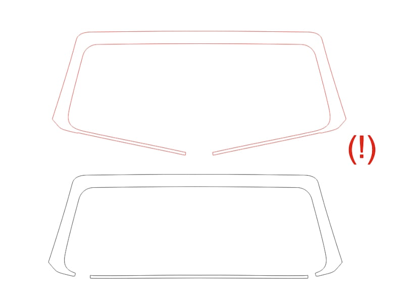 Formatki PPF do karoserii Jeep Gladiator (2020) Mojave – zestaw
