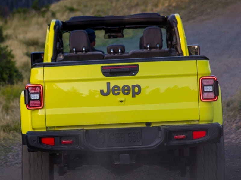 Formatki PPF do karoserii Jeep Gladiator (2024) Rubicon x – zestaw