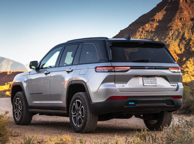 Formatki PPF do karoserii Jeep Grand Cherokee (2024) Trailhawk 4xe – zestaw