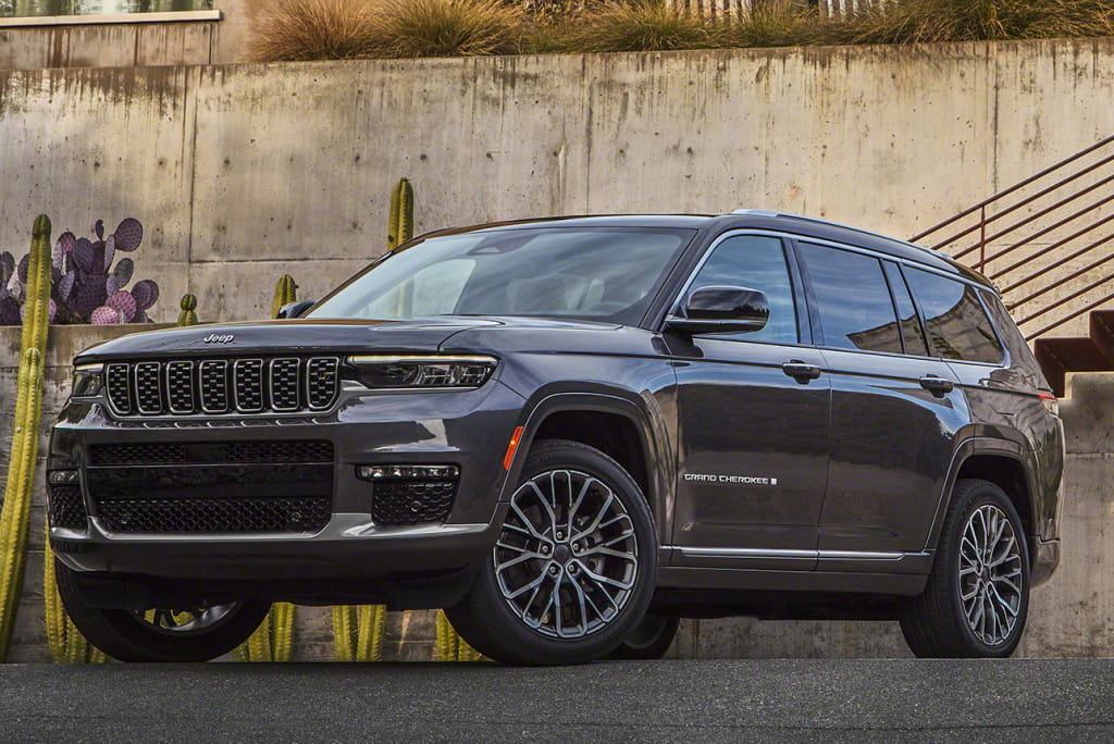 Formatki PPF do karoserii Jeep Grand Cherokee L Summit Reserve (2021) – zestaw