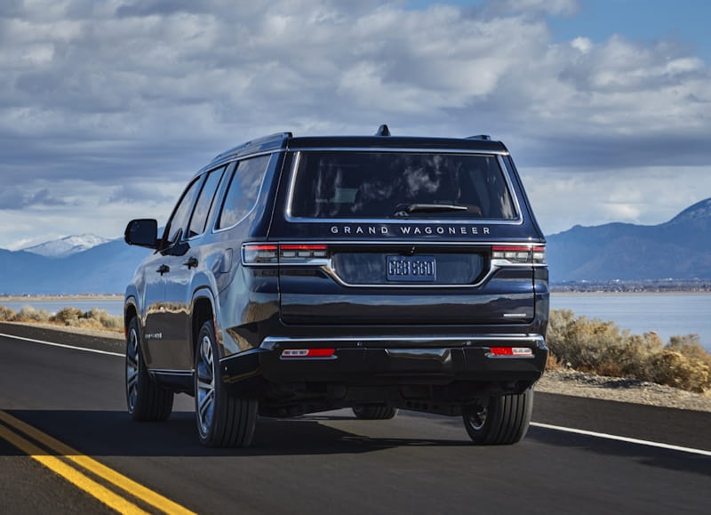 Formatki PPF do karoserii Jeep Grand Wagoneer (2022) – zestaw