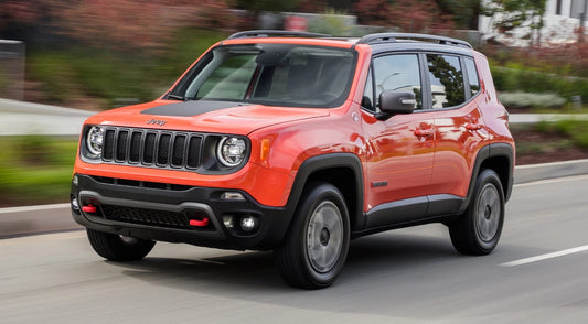Formatki PPF do karoserii Jeep Renegade Trailhawk (2019) – zestaw