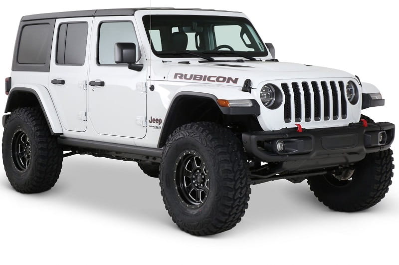Formatki PPF do karoserii Jeep Wrangler Rubicon JL (2018) – zestaw