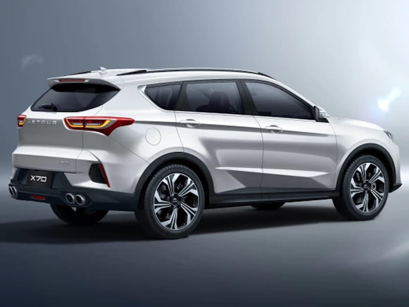 Formatki PPF do karoserii Jetour X70 (2024) – zestaw