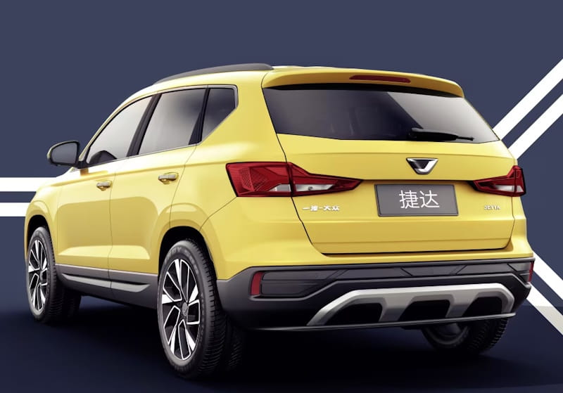 Formatki PPF do karoserii Jetta VS5 (2022) – zestaw