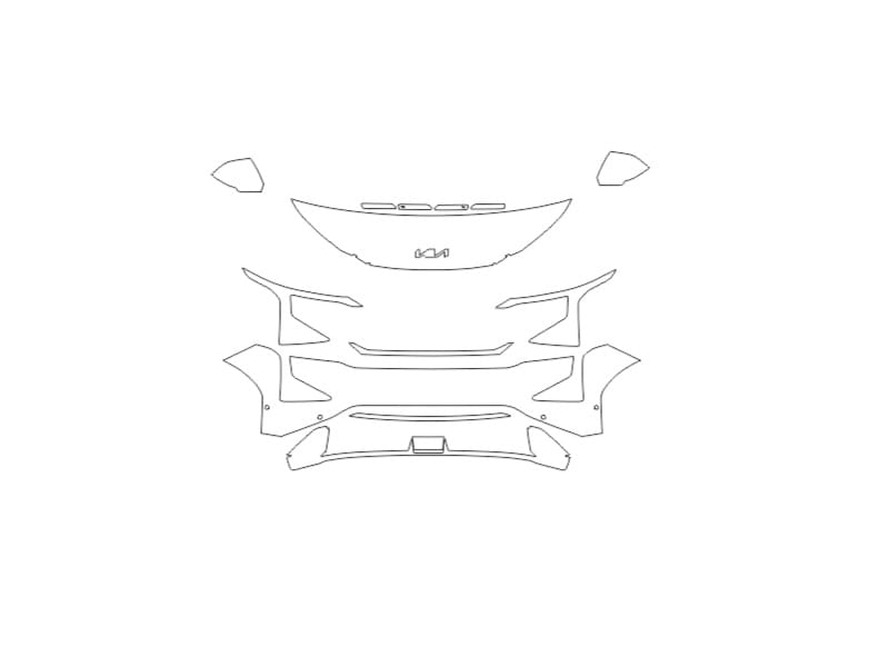 Formatki PPF do karoserii Kia EV5 (2023) – zestaw