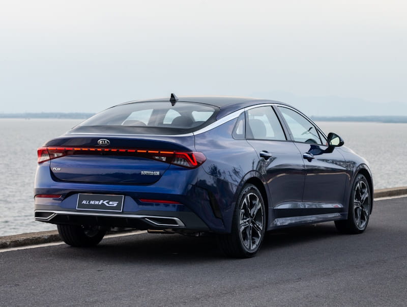 Formatki PPF do karoserii Kia K5 (2020) china – zestaw