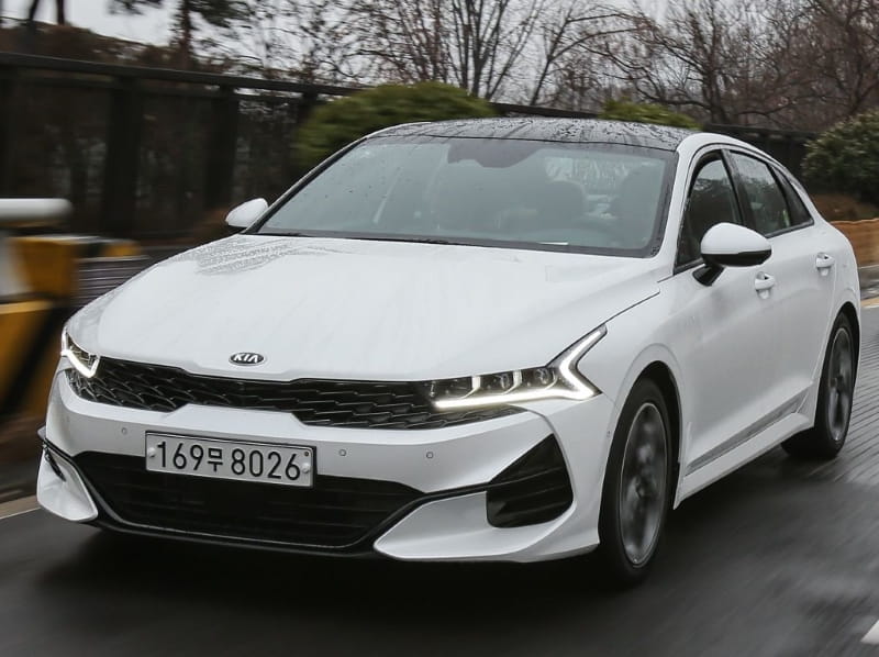 Formatki PPF do karoserii Kia K5 GT-Line (2020) – zestaw
