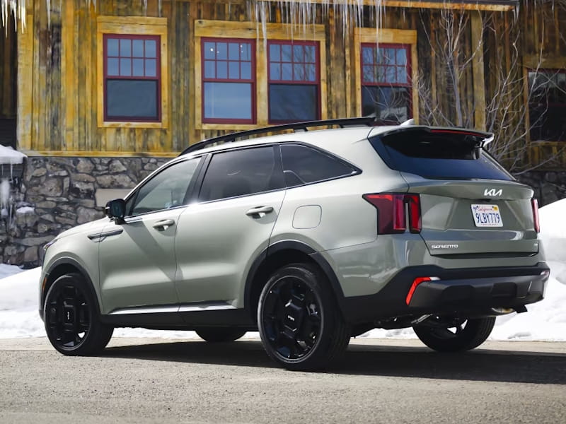 Formatki PPF do karoserii Kia Sorento (2024) X-Line – zestaw