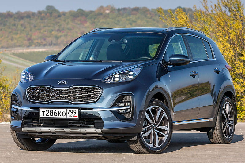 Formatki PPF do karoserii KIA Sportage (2018) – zestaw