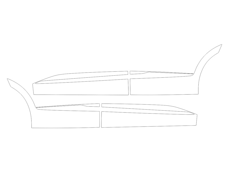 Formatki PPF do karoserii Kia Sportage (2022) SX – zestaw