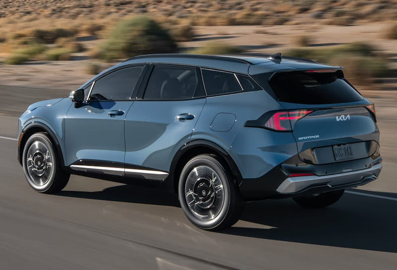Formatki PPF do karoserii Kia Sportage (2025) – zestaw
