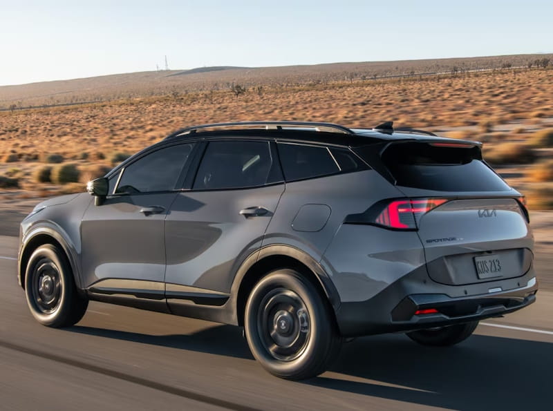 Formatki PPF do karoserii Kia Sportage (2025) X-Pro – zestaw