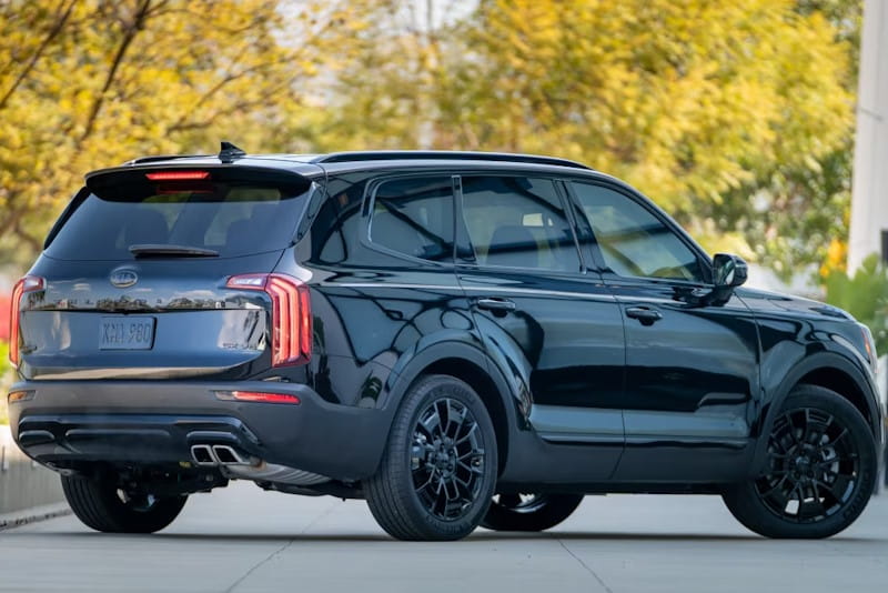 Formatki PPF do karoserii Kia Telluride (2020) – zestaw