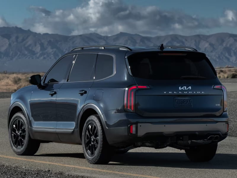 Formatki PPF do karoserii Kia Telluride X-Pro (2022) – zestaw