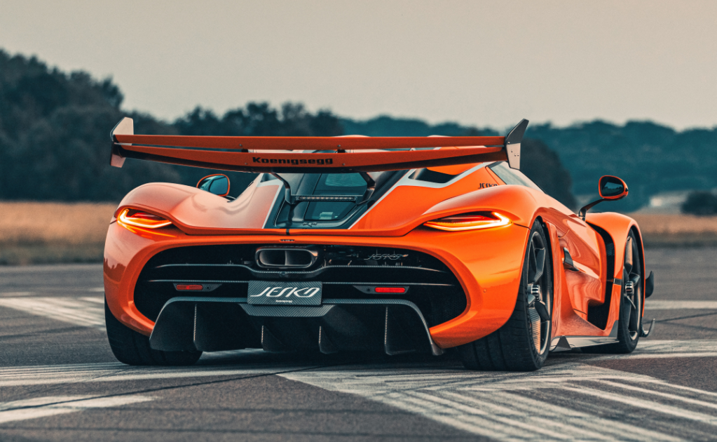 Formatki PPF do karoserii Koenigsegg Jesko Attack (2021) coupe – zestaw