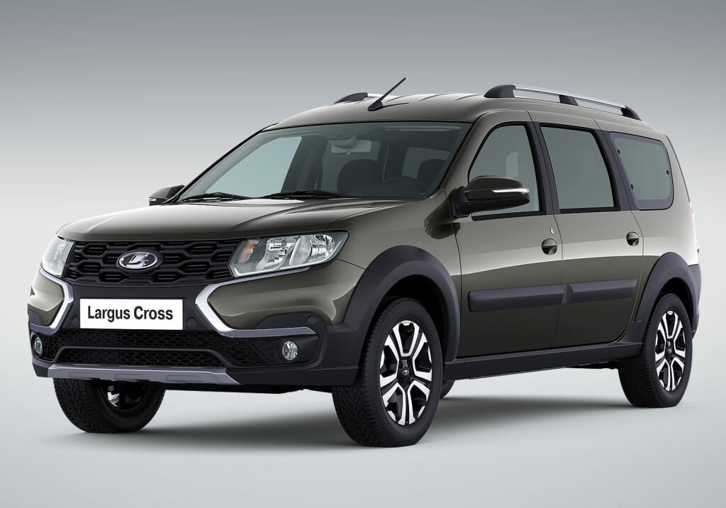 Formatki PPF do karoserii Lada Largus (2021) Cross – zestaw