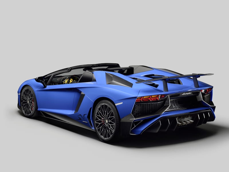 Formatki PPF do karoserii Lamborghini Aventador (2016) LP 750-4 SV Roadster – zestaw