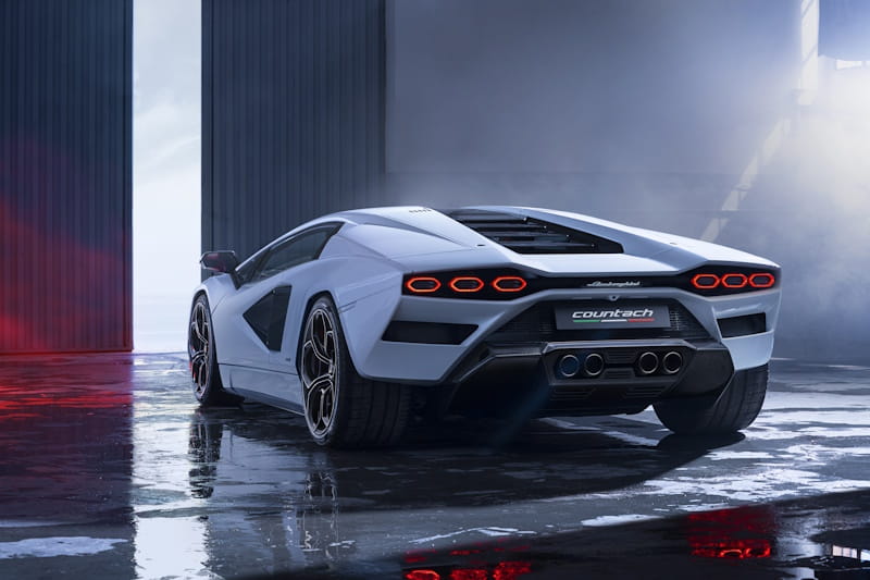 Formatki PPF do karoserii Lamborghini Countach (2022) LPI 800-4 – zestaw