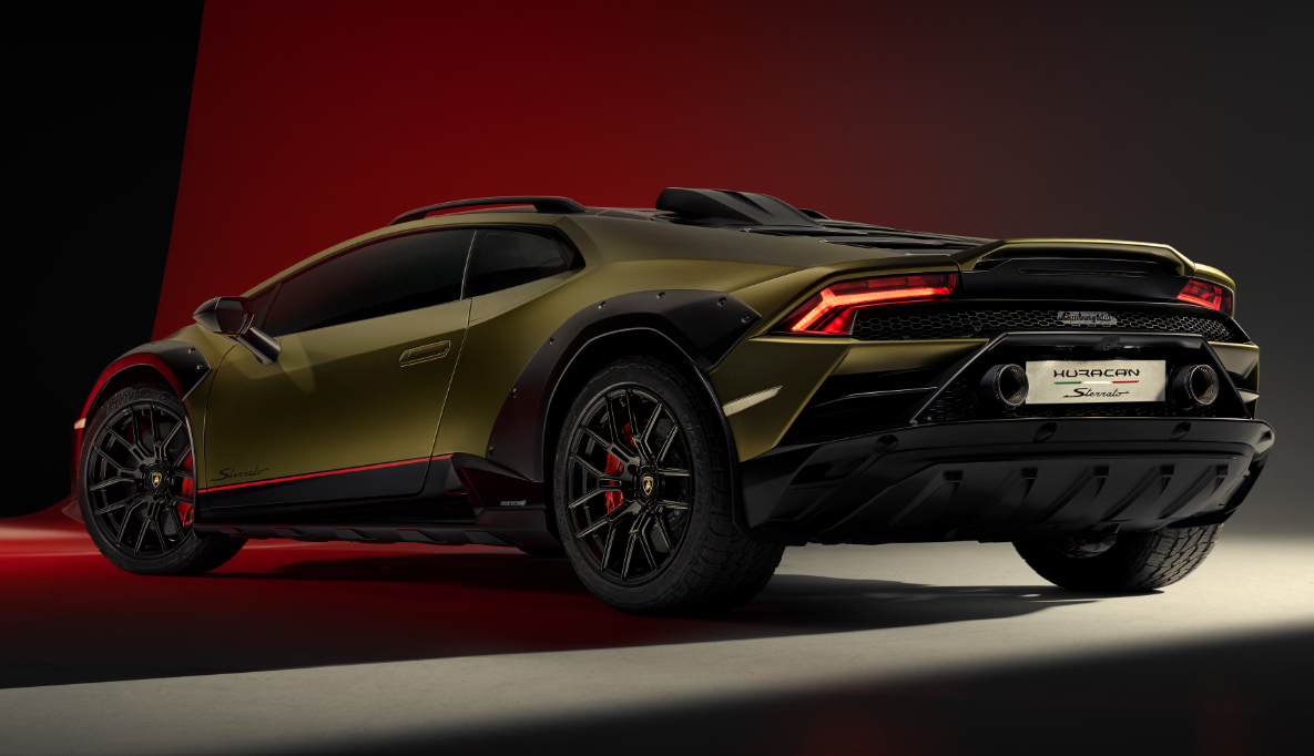 Formatki PPF do karoserii Lamborghini Huracan (2023) Sterrato Coupe – zestaw