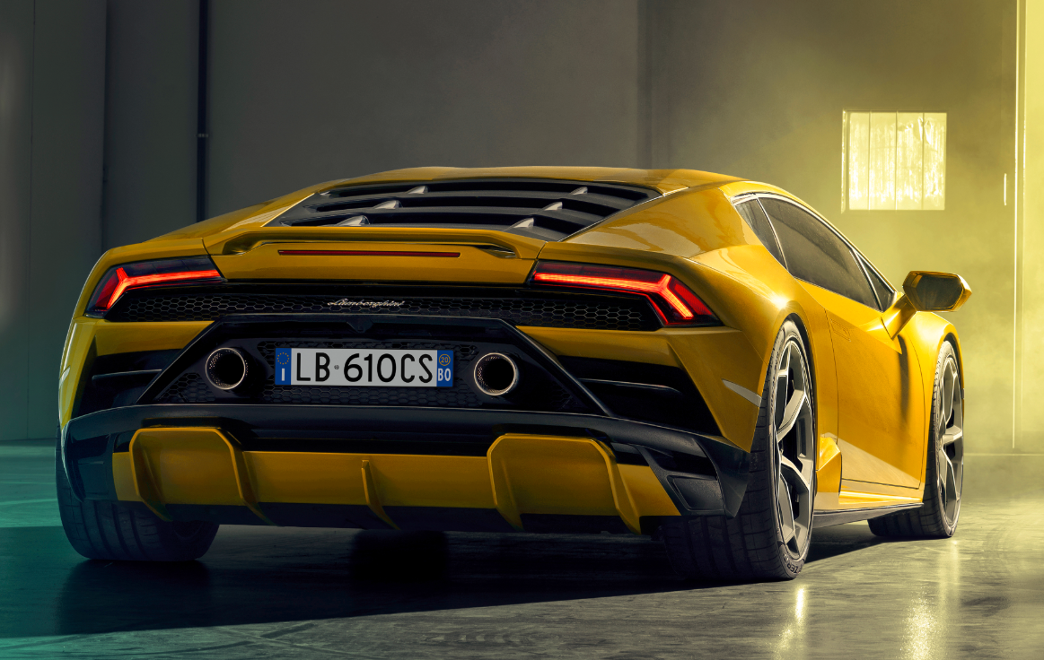 Formatki PPF do karoserii Lamborghini Huracan Coupe (2021) EVO RWD – zestaw