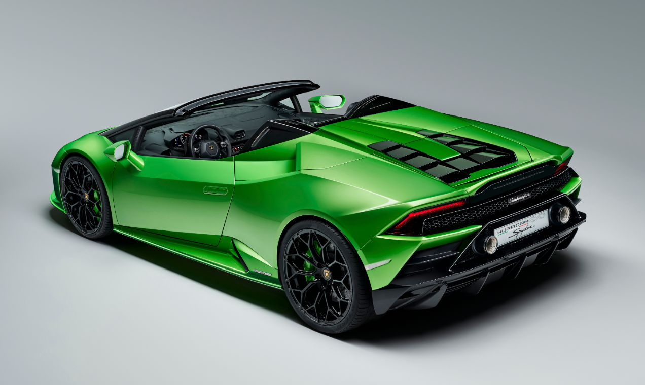 Formatki PPF do karoserii Lamborghini Huracan Evo Spyder (2019) – zestaw
