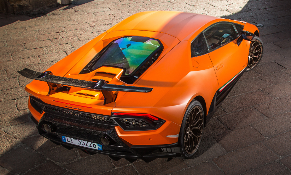 Formatki PPF do karoserii Lamborghini Huracan Performante (2018) – zestaw