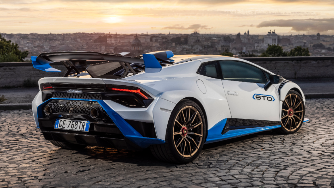 Formatki PPF do karoserii Lamborghini Huracan STO (2021) – zestaw