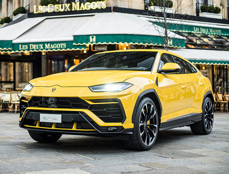 Formatki PPF do karoserii Lamborghini Urus (2018) – zestaw
