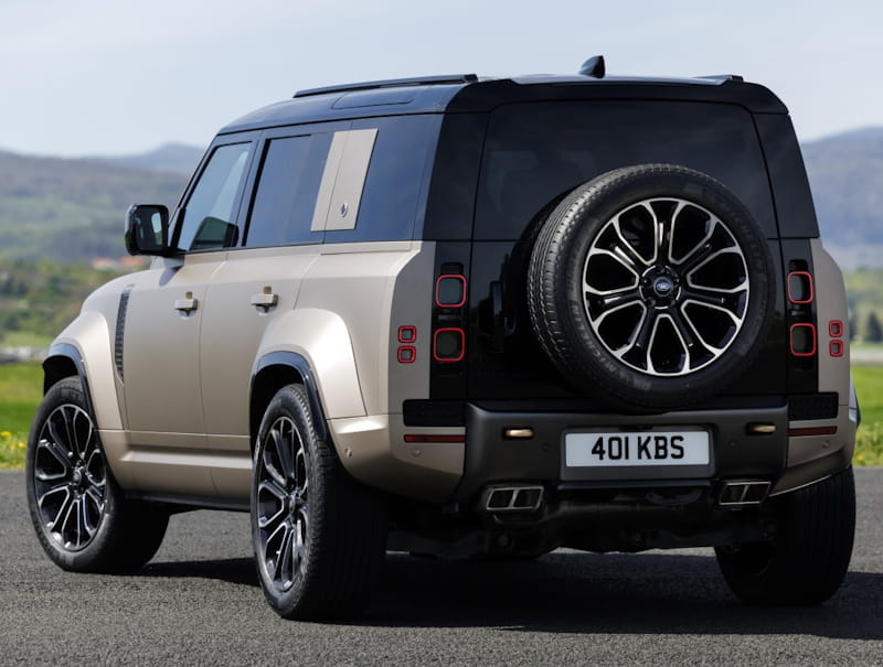 Formatki PPF do karoserii Land Rover Defender 110 (2025) OCTA – zestaw