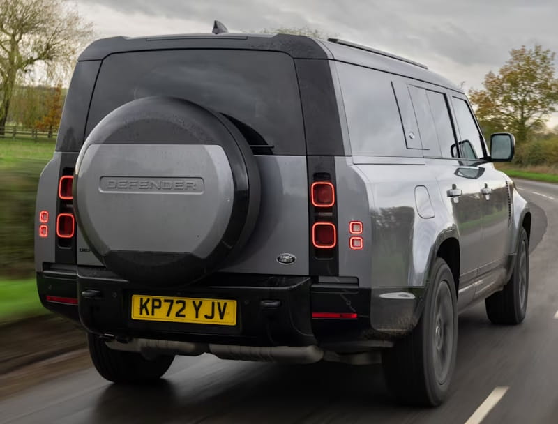 Formatki PPF do karoserii Land Rover Defender 130 (2023) – zestaw
