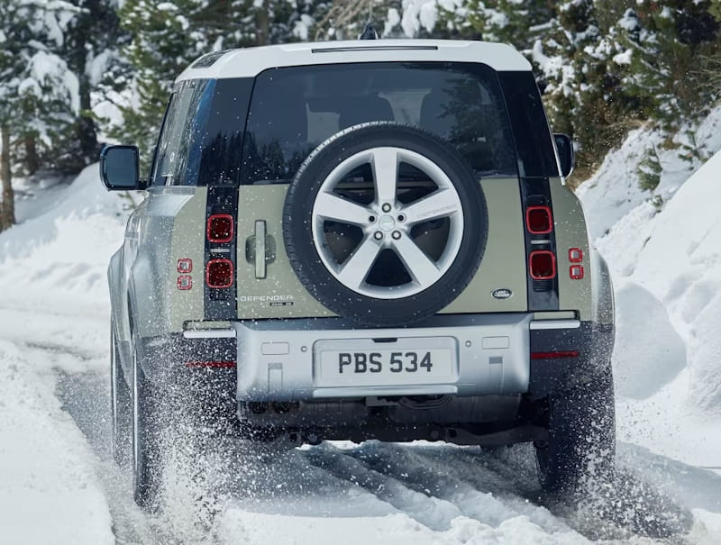 Formatki PPF do karoserii Land Rover Defender 90 (2020) – zestaw