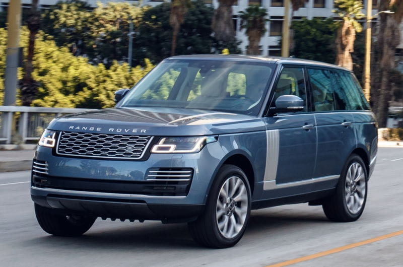 Formatki PPF do karoserii Land Rover Range Rover (2018) – zestaw