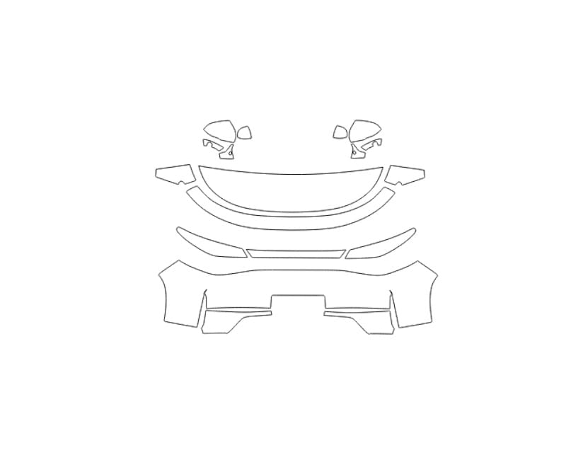 Formatki PPF do karoserii Leapmotor C16 (2024) – zestaw