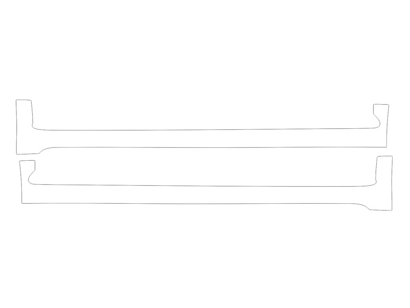 Formatki PPF do karoserii Lexus GX (2020) Black Line – zestaw