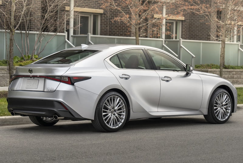 Formatki PPF do karoserii Lexus IS (2021) – zestaw