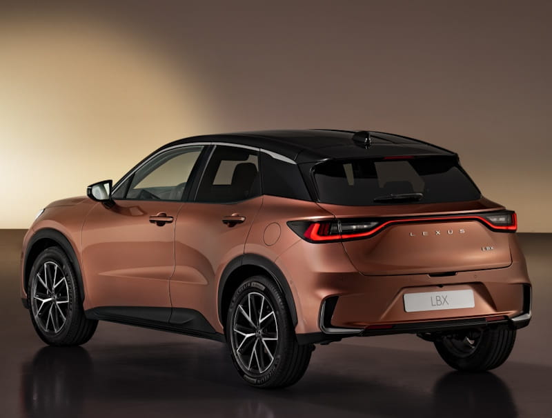 Formatki PPF do karoserii Lexus LBX (2024) – zestaw