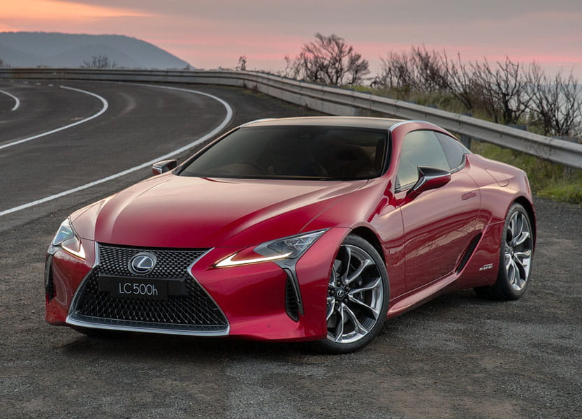 Formatki PPF do karoserii Lexus LC 500 (2017) – zestaw