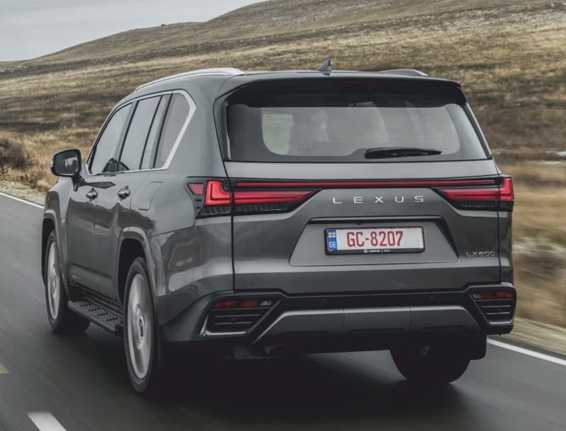 Formatki PPF do karoserii Lexus LX 600 (2022) – zestaw