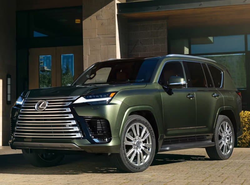 Formatki PPF do karoserii Lexus LX 700h (2025) – zestaw