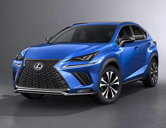 Formatki PPF do karoserii Lexus NX (2018) F-Sport – zestaw