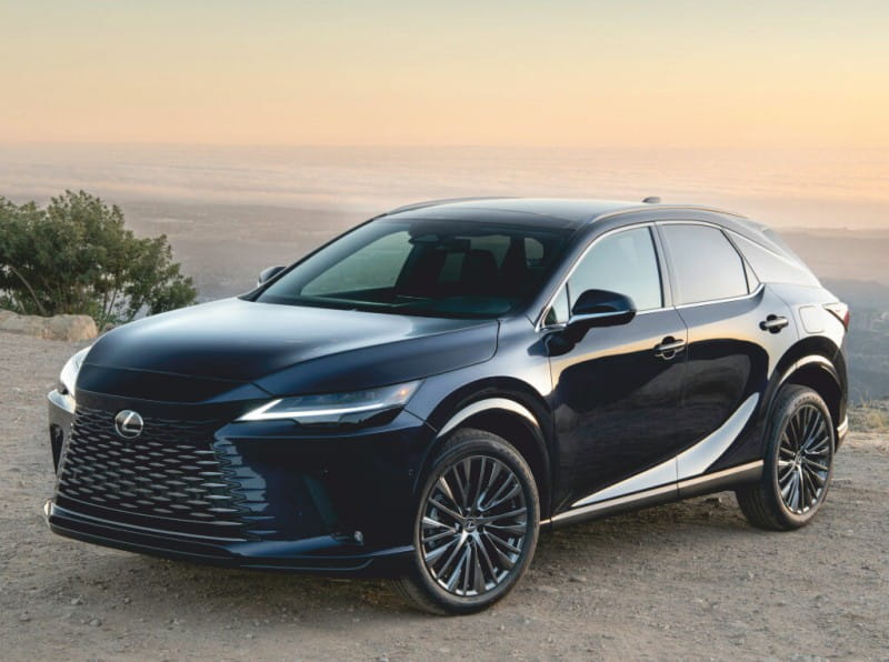 Formatki PPF do karoserii Lexus RX 350 (2022) – zestaw
